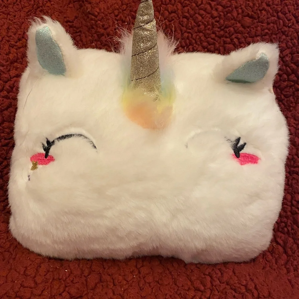 Unicorn Plush HandMuff/Warmer